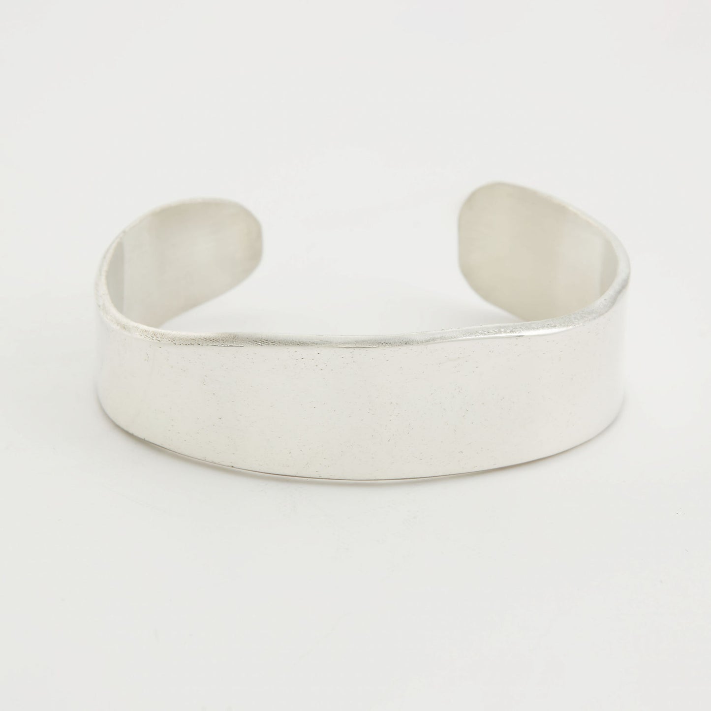 'Go With The Flow' Silver Bangle